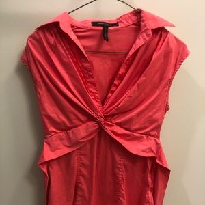 BCBG MaxAzria Pink Blouse